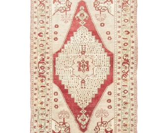 1960's Turkish Wool Konya Rug - 4.6 x 8.2