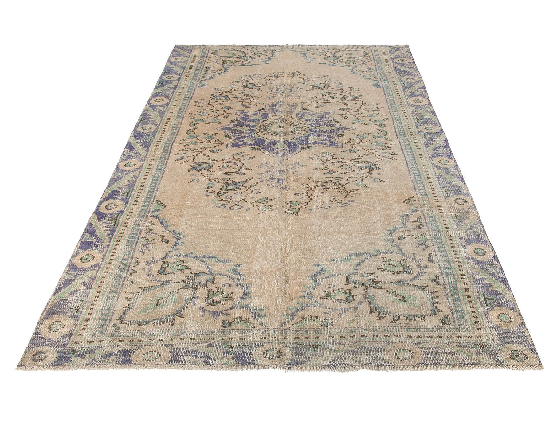 トルコヴィンテージラグ OldTurkishVintage Oushak Rug トルコヴィンテージラグ OldTurkishVintage Oushak Rug 【公式通販】