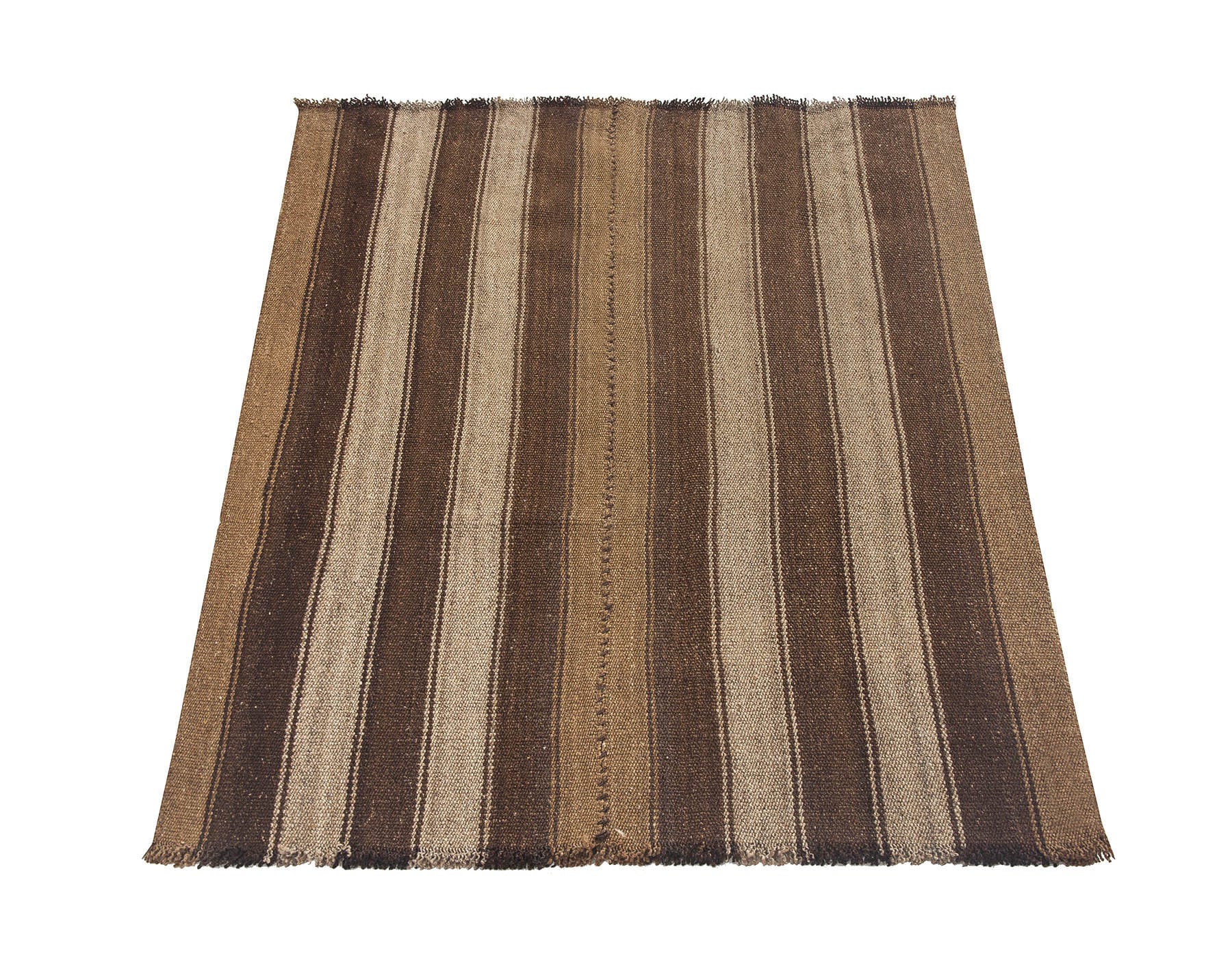 Small Brown Vintage Kilim Rug - 2.7 X 3.11 - Etsy