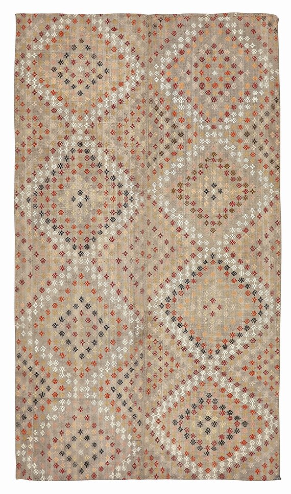 Vintage Decorative Embroidered Kilim Rug - 5.9 X 10.2 - Etsy Canada