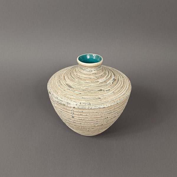 Lovely Mid-Century Modern Ceramic Vase - H. 15,5 cm (6.1") Form 1007/15