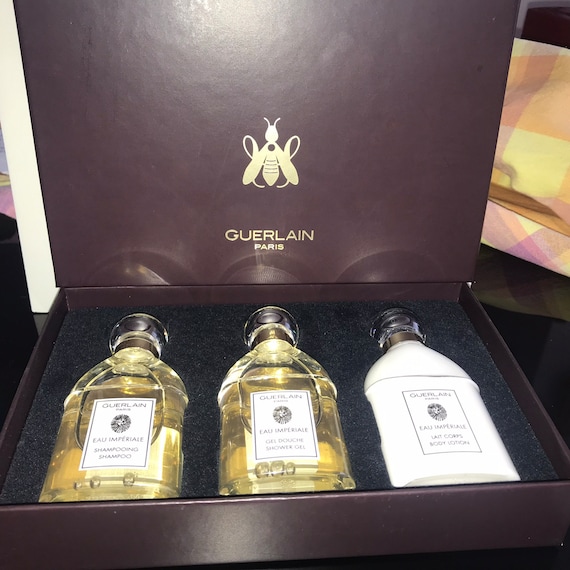 GUERLAIN Eau Impériale ギフトセット Guerlain SET Coffret - Eau Imperiale - 3 x 50 ml Gel doccia