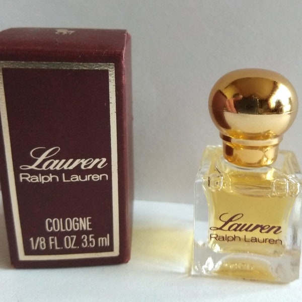 RALPH LAUREN - Lauren - 3.5 ml - Year: 1978 - must have, rar, vintage, luxus, discontinued