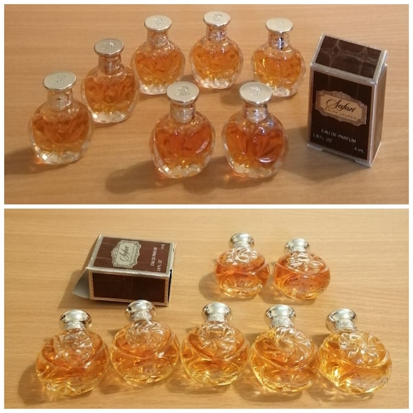 SAFARI ~ Ralph Lauren~ Eau de Parfum ~ Mini's Vintage 1989 - rar, vintage - price for one piece - full, now, unused