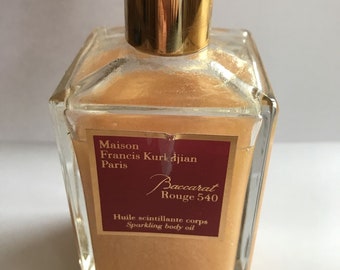 Item de colecionador - Baccarat Rouge - Óleo corporal - 200 ml! - muito adequado como um presente para ela