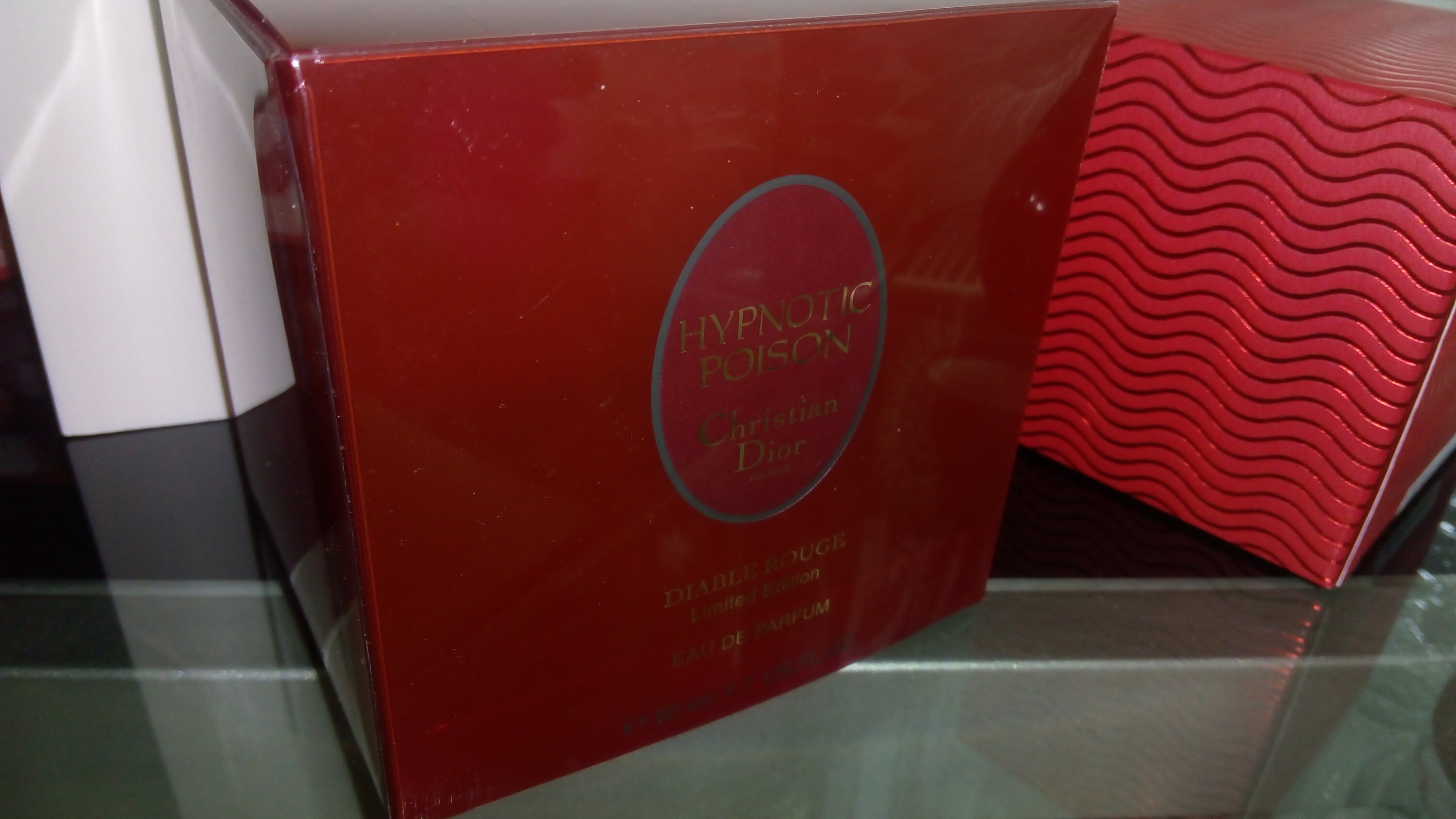 Hypnotic Poison DIABLE ROUGE Limited Edition 50 Ml Vintage Rare