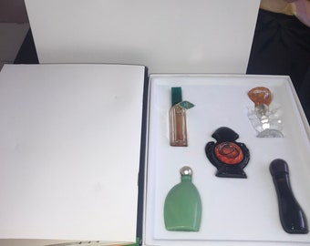 Le Livret Collection des Parfums miniatures 5x luxus miniatures 19,7 ml VINTAGE, RARITY - must have! extremely rare - merry christmas gift