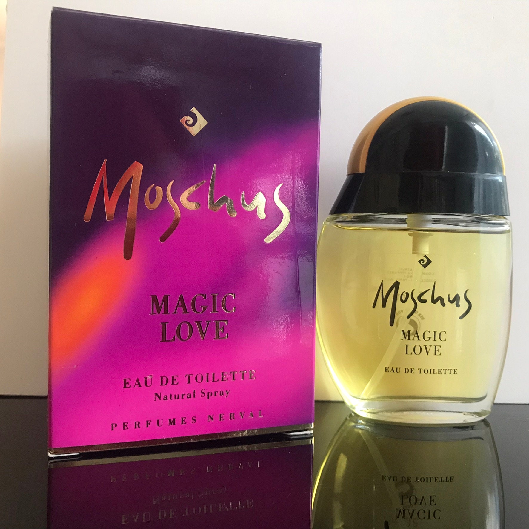 Nerval Moschus Magic Love Eau De Toilette 50 Ml VINTAGE RARE Full