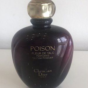 Poison 100 gr - Vintage - Fleur de Talcum - Powder - Puder - gift for her! collectible rare! from my own collection, original
