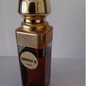 Givenchy  III Perfume Extract 60/75 ml Year: 1970 very old, gift original - from my own parfume collection - must have, only 1 pcs - VINTAGE