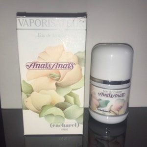 VINTAGE Cacharel - Anais Anais - Eau de toilette - 50 ml - Vapo - RAR original - pour femme - pour elle - cadeau de Noël - COMPLET, inutilisé