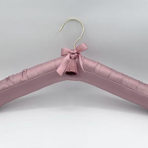 Luxe Personalized Satin Bridal Hanger