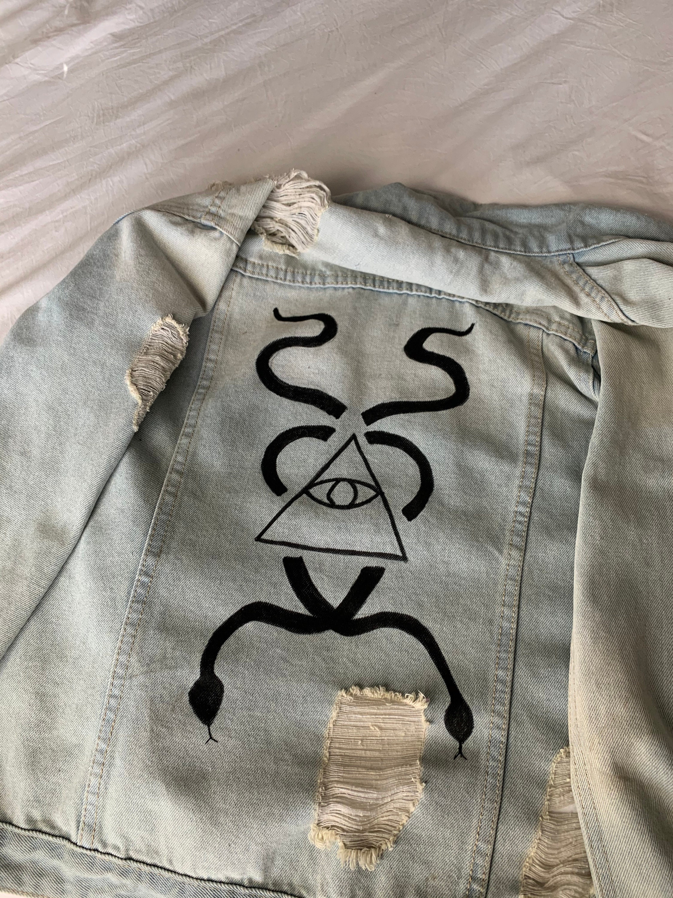pyramid jean jacket