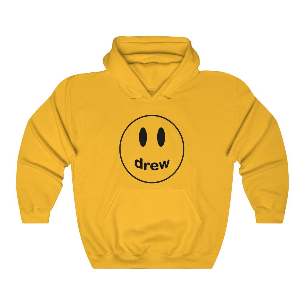 New Drew House Justin Bieber Hoodie GOLDEN Unisex Size S 2XL Dawg
