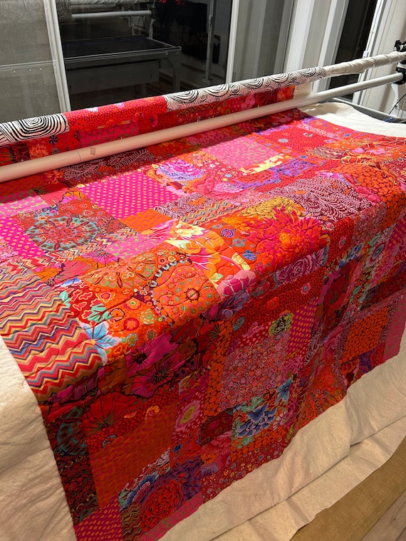 Handmade Quilt 55" x 68"