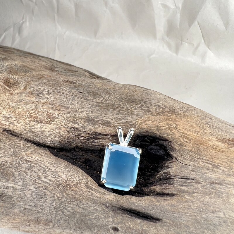 Faceted Chalcedony Ring main image 0