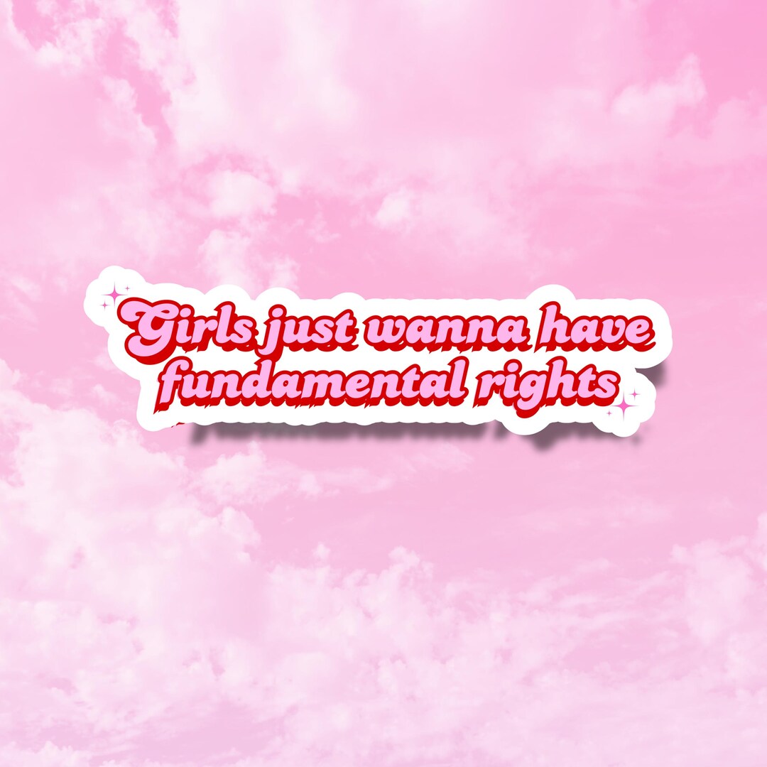 Fundamental Rights Sticker Fundamental Rights, Activist Stickers, Trendy Political Stickers ...