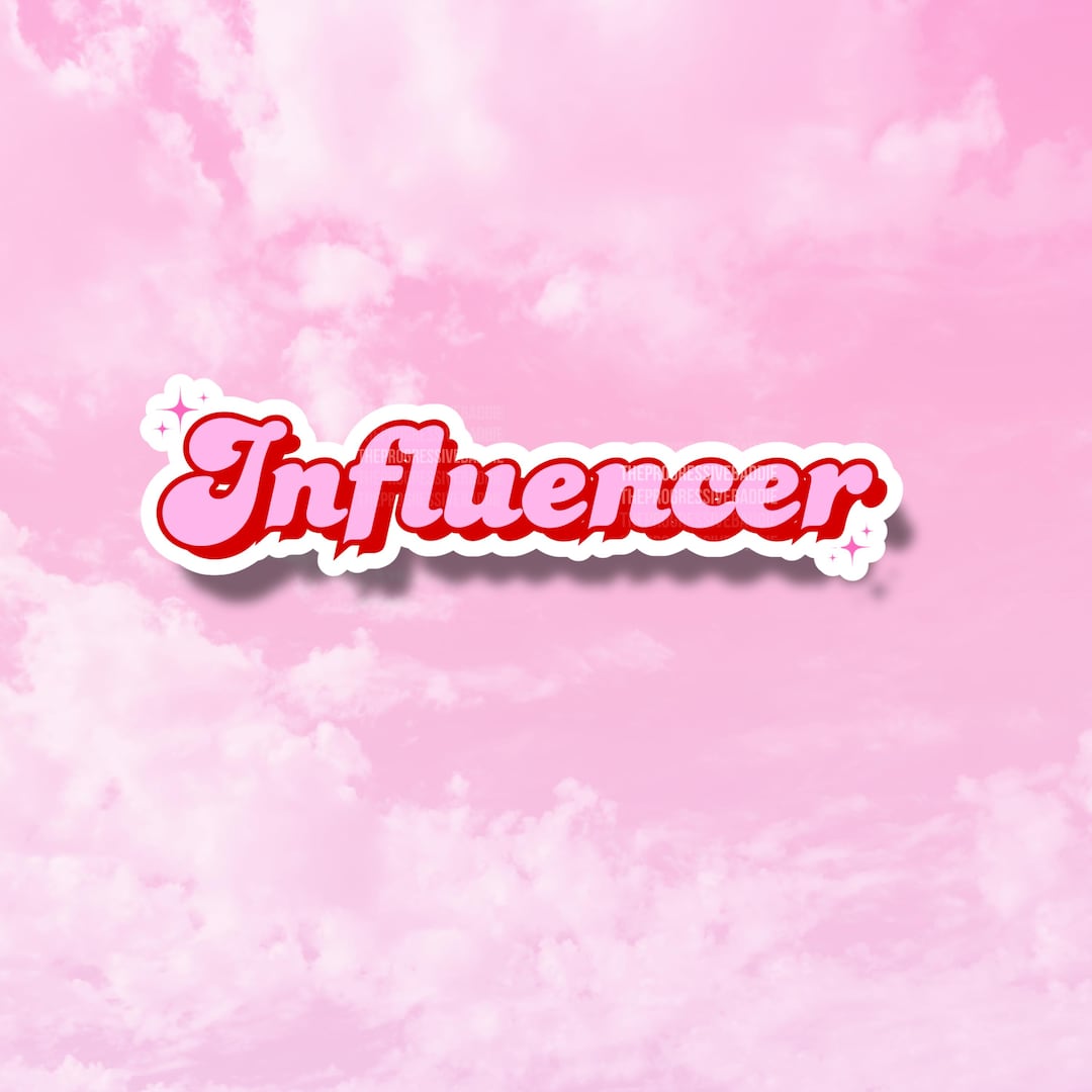 Influential Sticker Influencer Gifts, Influencer Stickers, Content Creator Planner Stickers ...