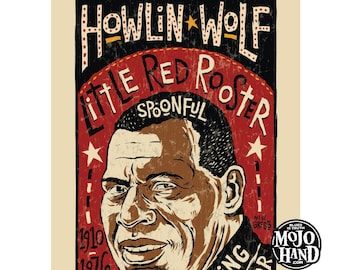 Howlin Wolf Repro POSTER NEW Big Bro 