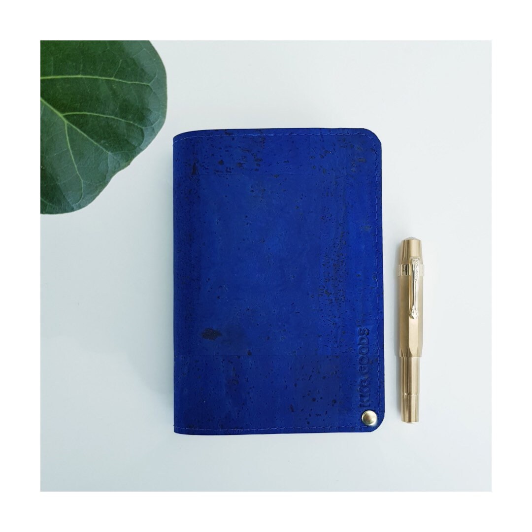 Moleskine Pocket Folio, Pocket Notebook Cover, Cork Pocket Folio Etsy