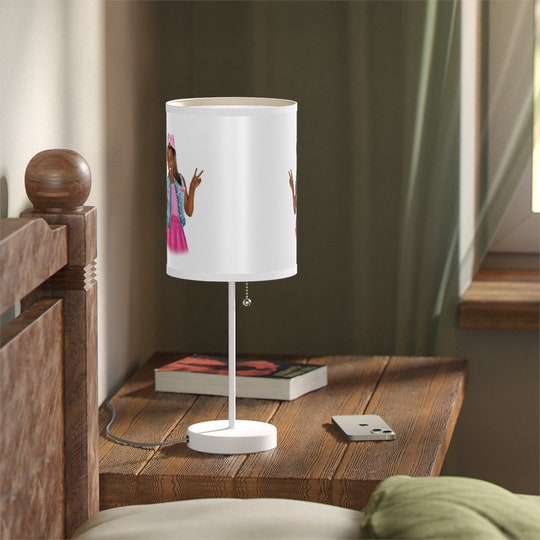 Disover African American Princess Lamp on a Stand, US|CA plug