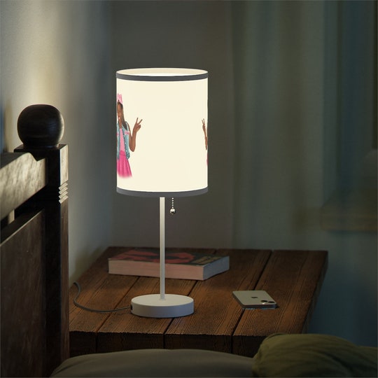 Disover African American Princess Lamp on a Stand, US|CA plug