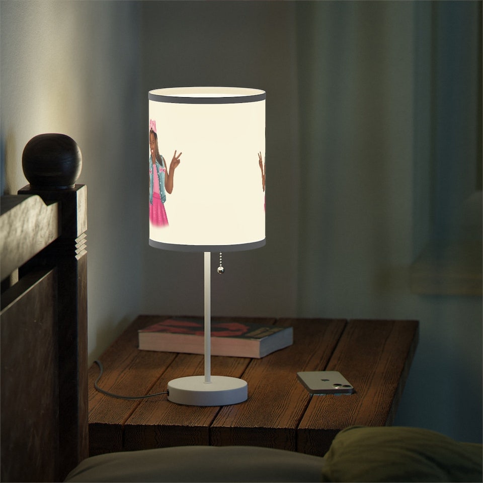 Discover African American Princess Lamp on a Stand, US|CA plug