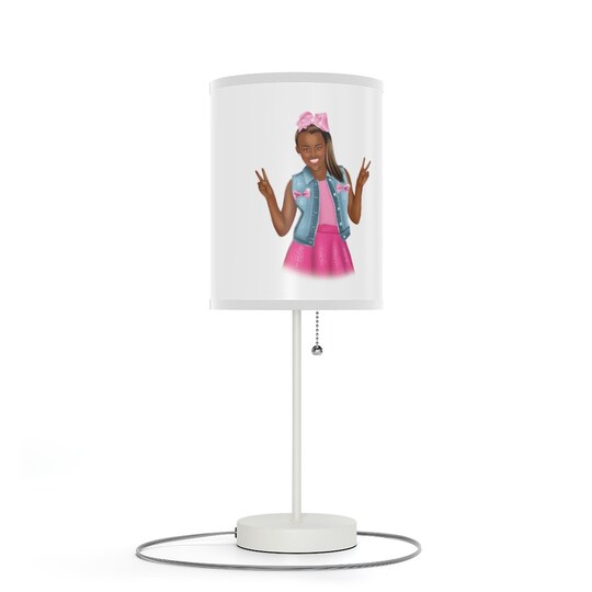 Disover African American Princess Lamp on a Stand, US|CA plug