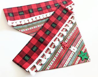 Ugly Christmas Bandana- Over the Collar- Pet Bandana