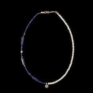 Lapis Lazuli and Pearl Necklace