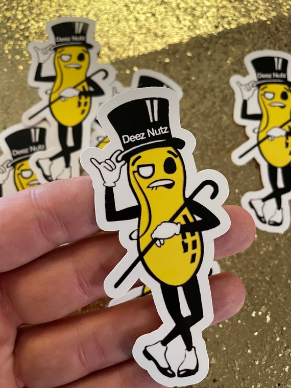 Sexy Peanut Deez Nuts Sticker. Etsy