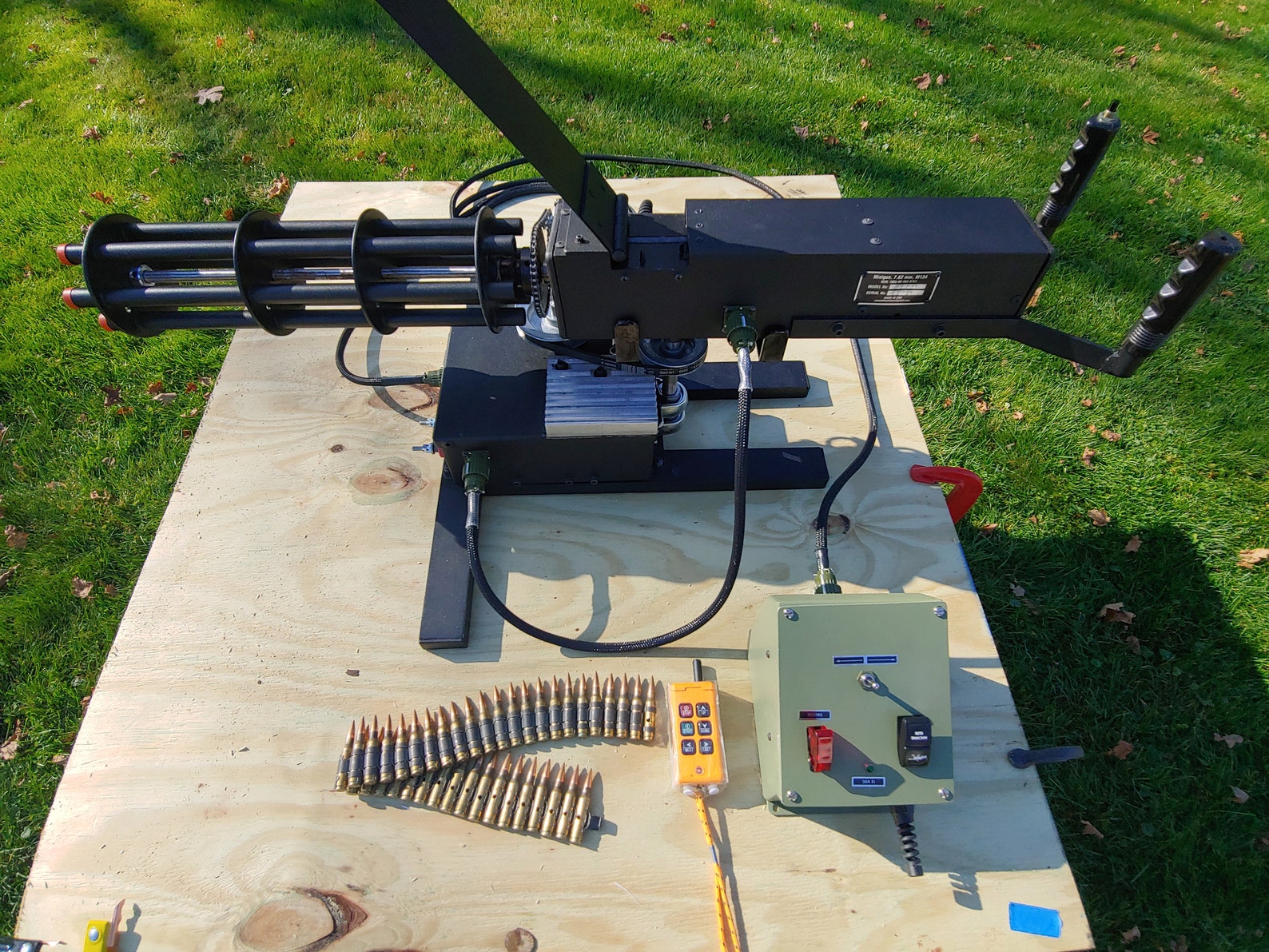 M134 Chain Gun Replica Action réaliste AVEC montage de Etsy France