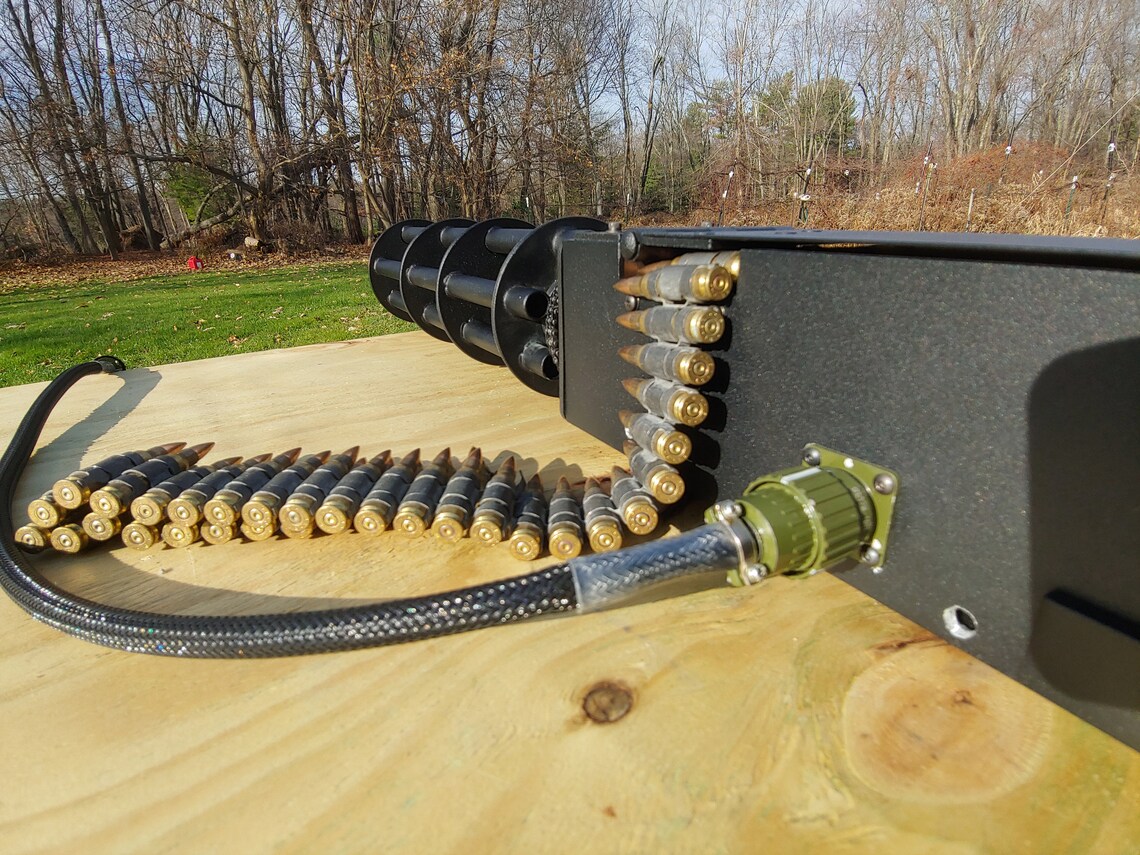 M134 Chain Gun Replica Realistic Action Etsy UK
