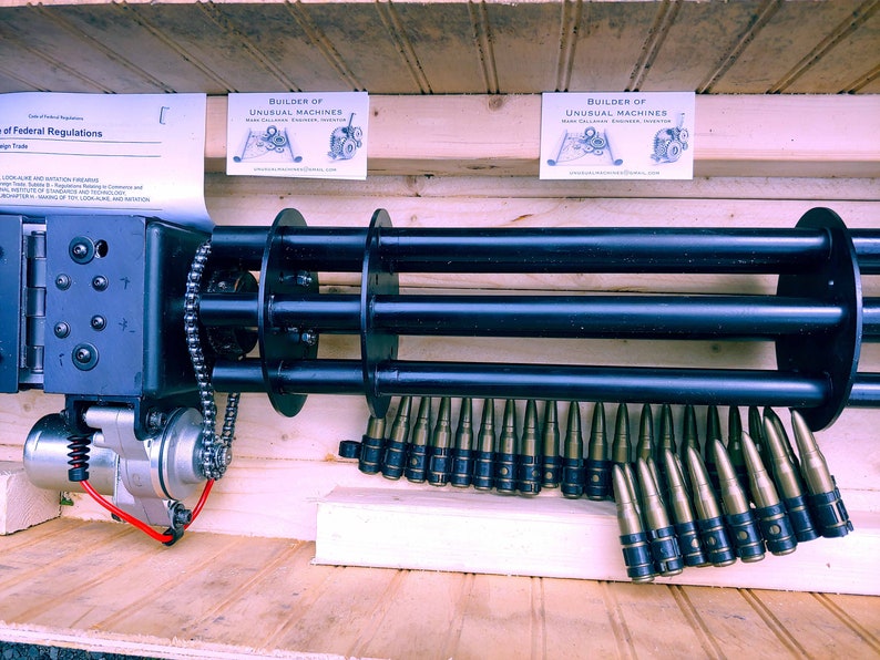M134 Chain Gun Replica Realistic Action Etsy UK