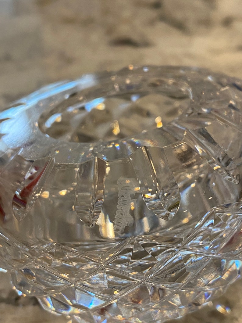 Vintage Waterford Crystal Domed Paperweight