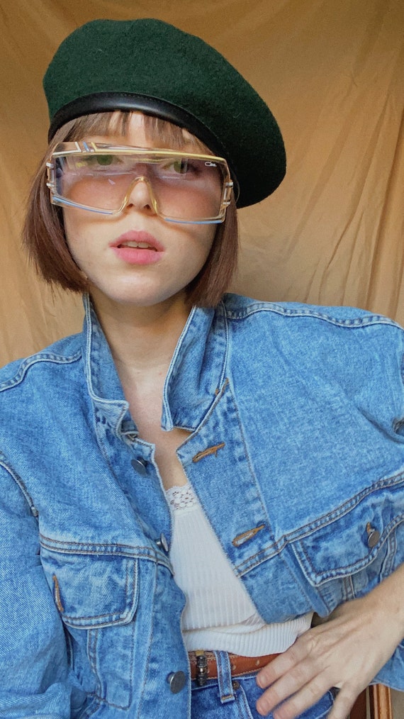 70's Cazal Retro Pilot Sunglasses