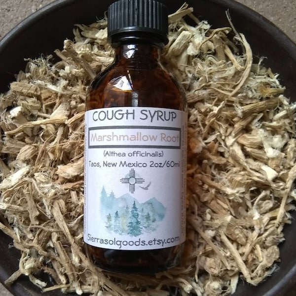 Marshmallow Root Cough Syrup-Taos New Mexico-2oz