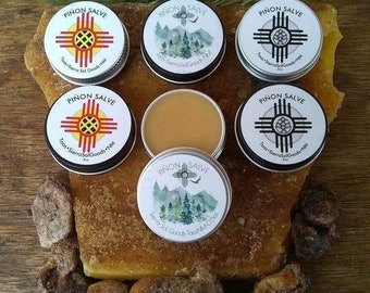 Piñon Sap Salve-0.5•1•2•4oz-Trementina-Best Seller-Taos NM