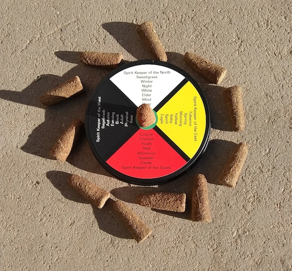 tobacco incense cones Incense Cones-medicine Wheel-rabbit Tobacco or Lobelia  Inflata-sweetgrass-sagebrush-cedarwood-juniper-four Directions-taos NM