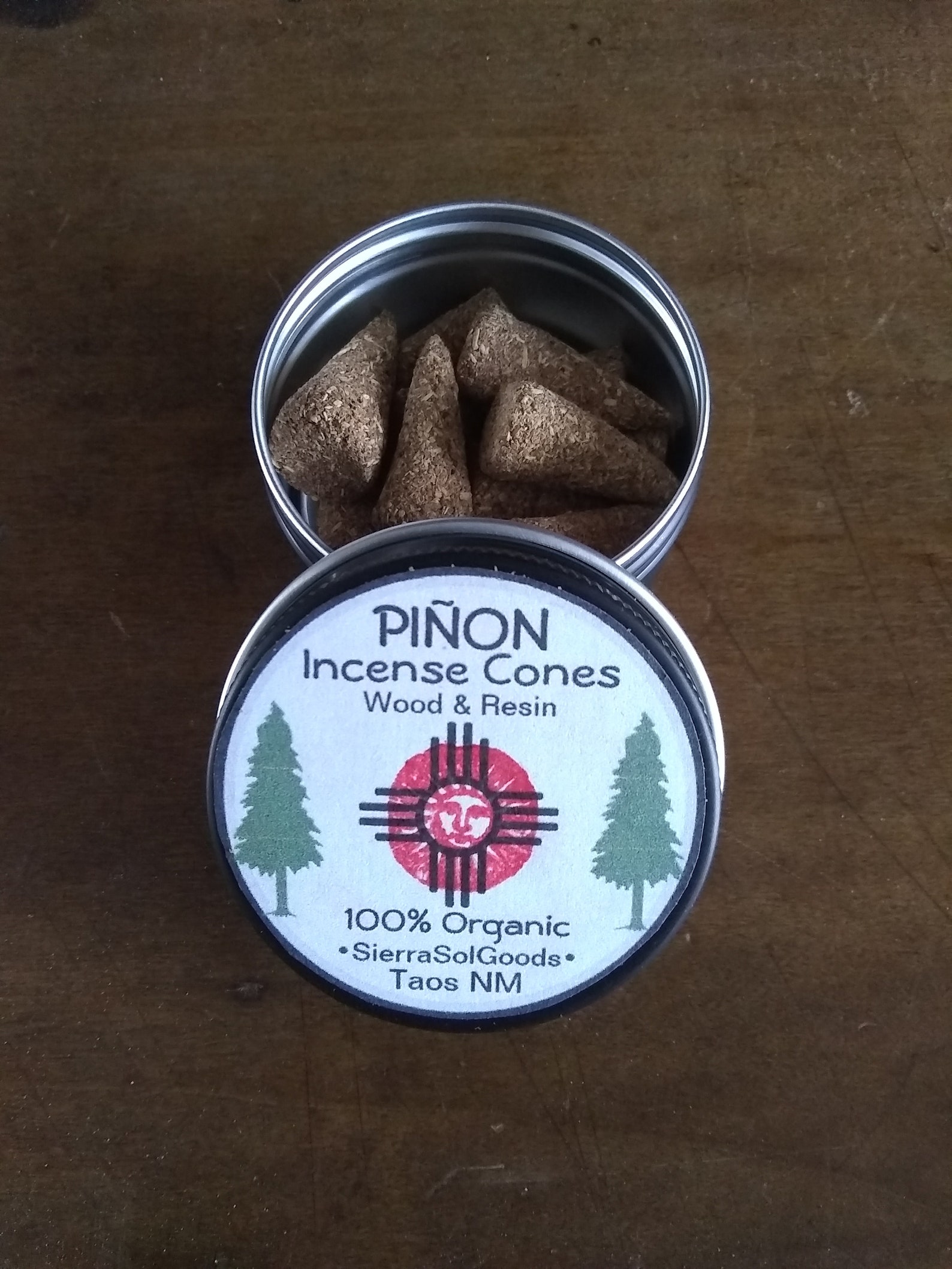 Piñon Incense Conespiñon Resinpiñon Woodherbal Roothand Etsy