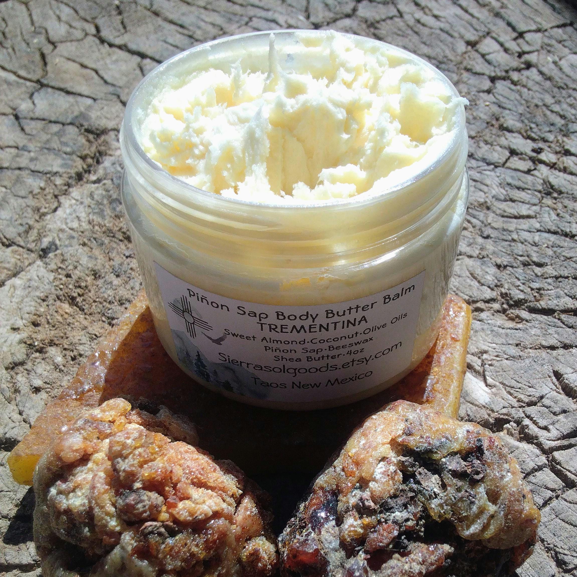 Piñon Sap Body Butter Balm-Trementina-Made fresh per order-Taos NM