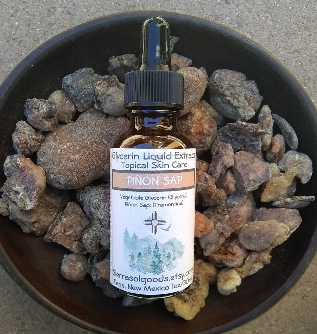 Piñon Sap Extracttrementinatopical Glycerin Liquid Extractwild