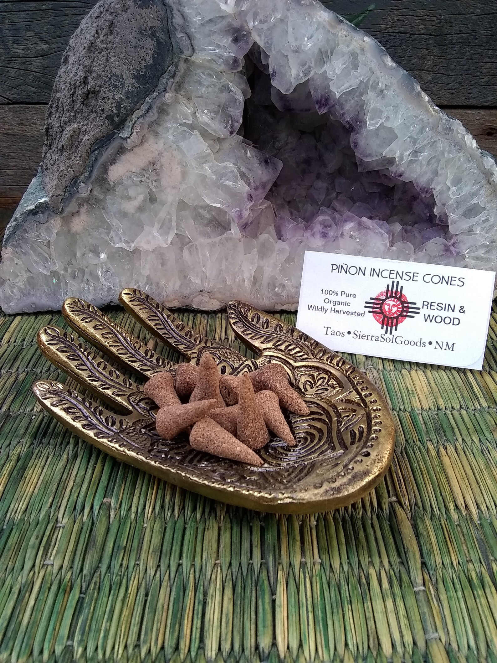 Piñon Incense ConesPiñon ResinPiñon WoodHerbal RootHand Etsy