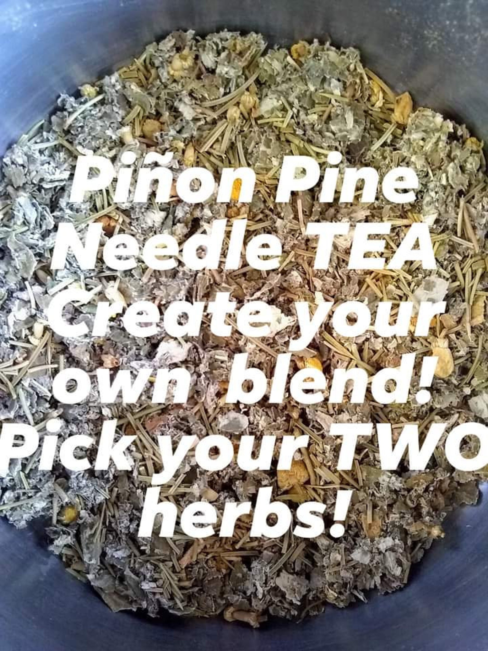 Piñon Pine Needle TEACreate your own tea blendPiñon Pine Etsy