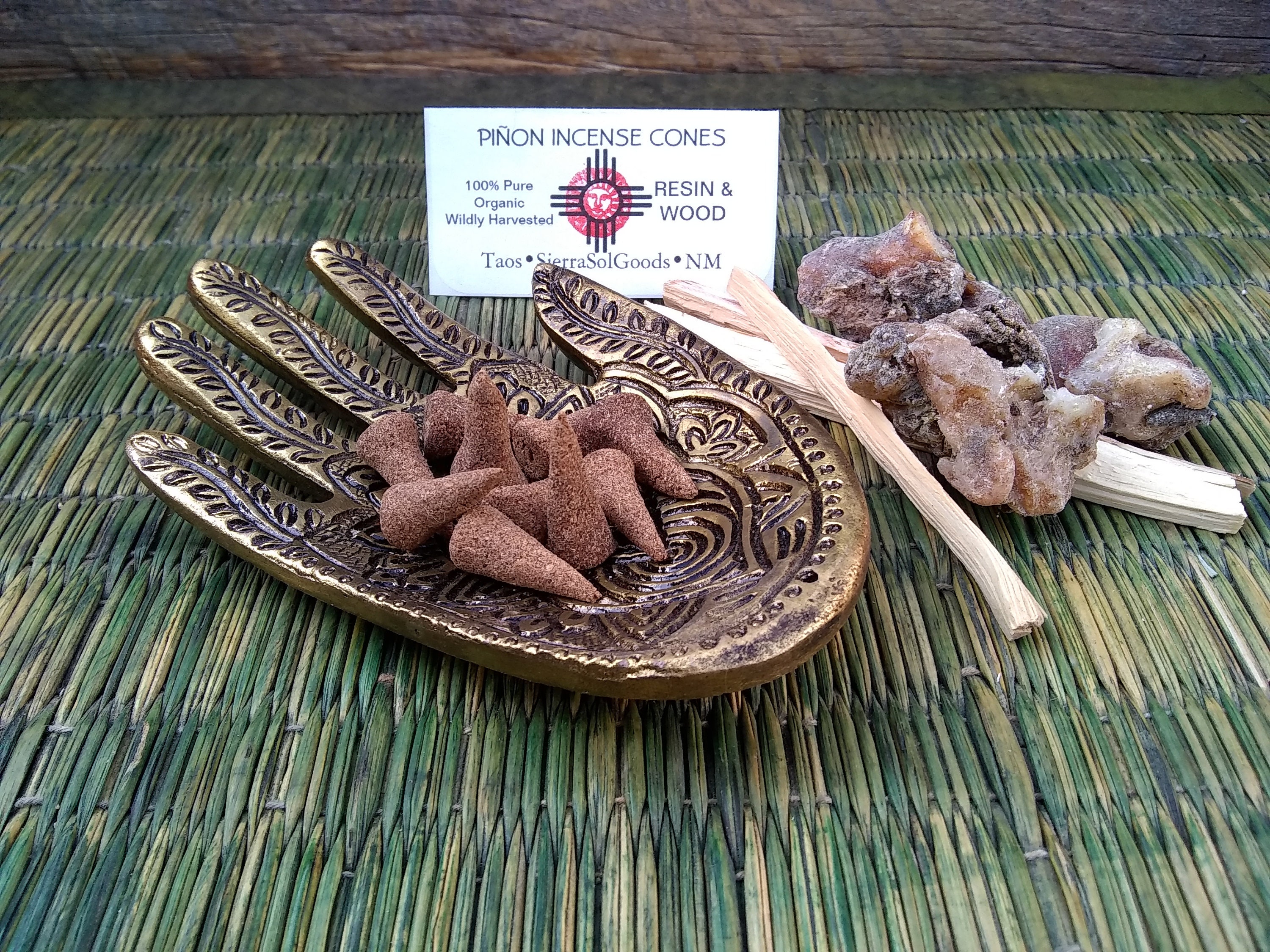 Piñon Incense ConesPiñon ResinPiñon WoodHerbal RootHand Etsy