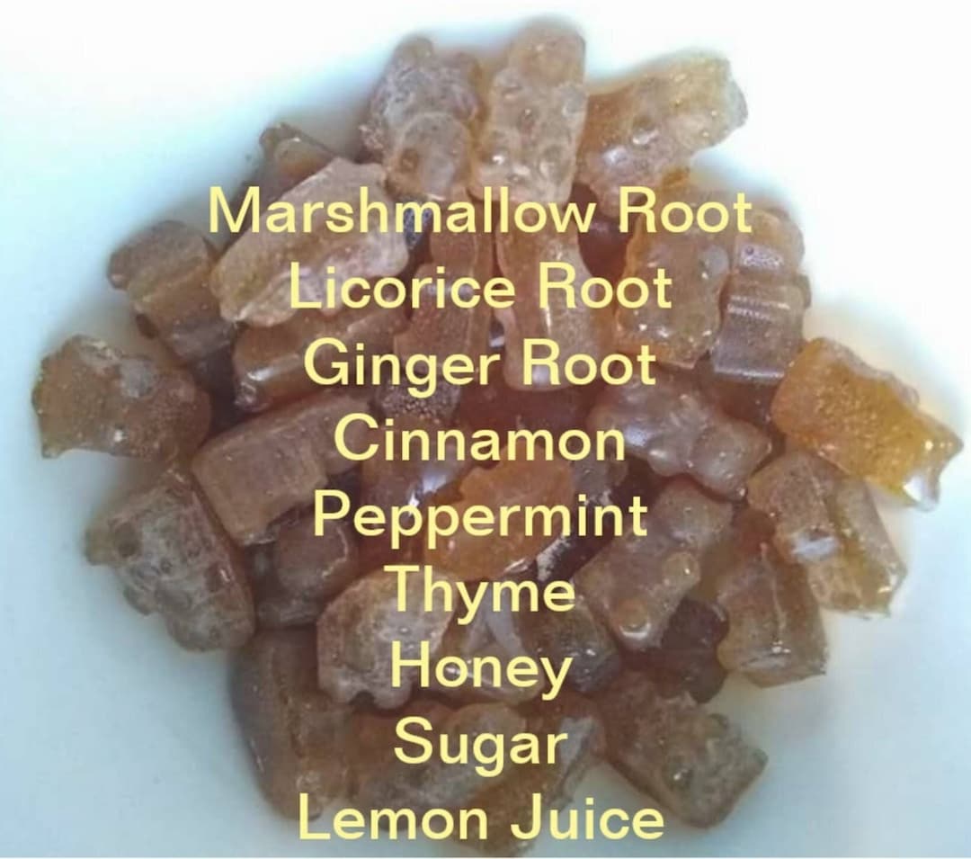 Herbal Lozenges OR Lollipopsthymecinnamonpeppermintlicorice Rootginger Rootmarshmallow