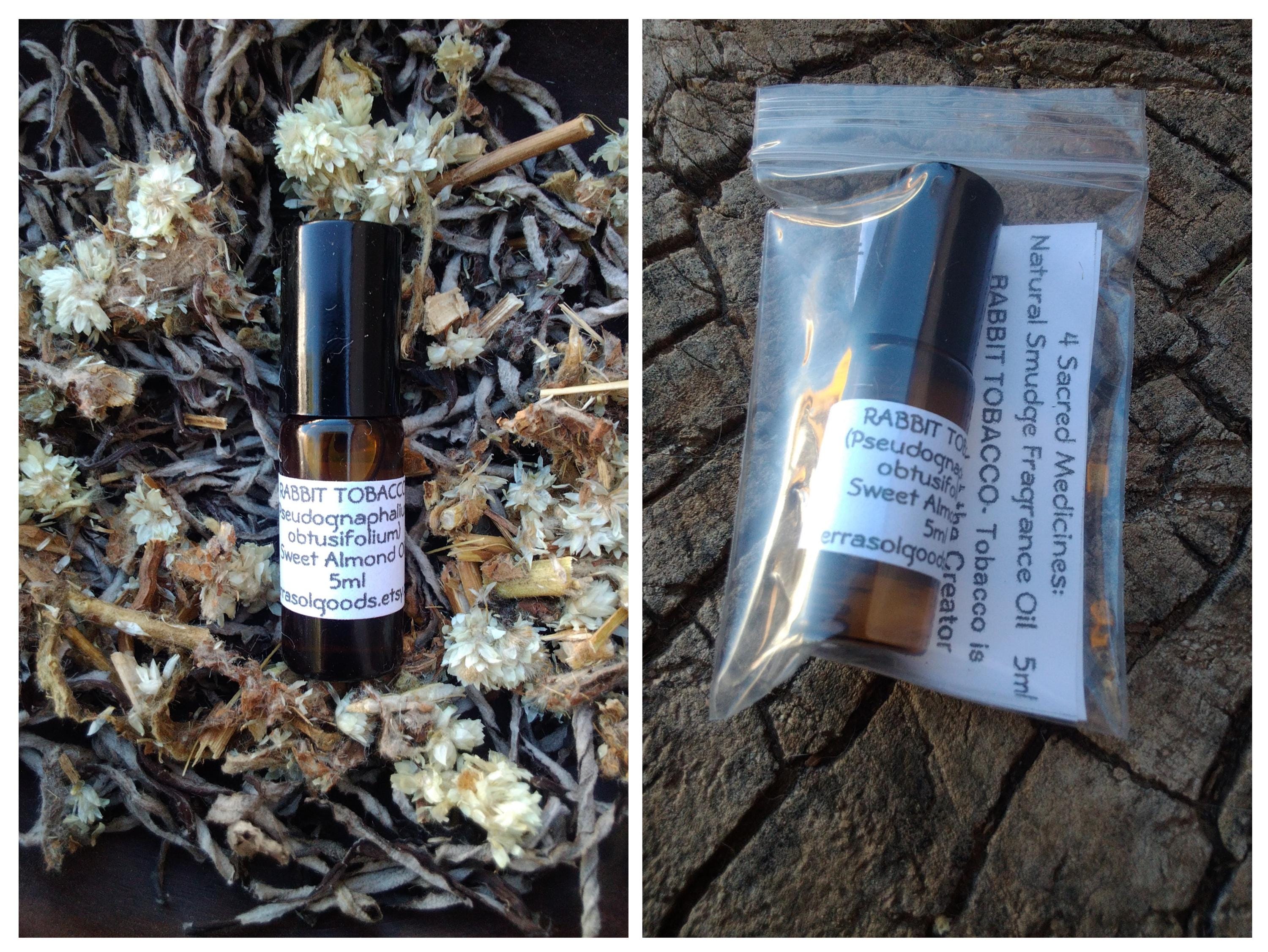Medicine Wheel Rollers-liquid Smudge Oil-×4: 1ml-four Directions-rabbit  Tobacco-sweetgrass-sagebrush-cedarwood-taos NM