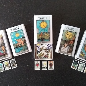 78 MINI Tarot Cards-Full Deck-Box-Minor & Major Arcana