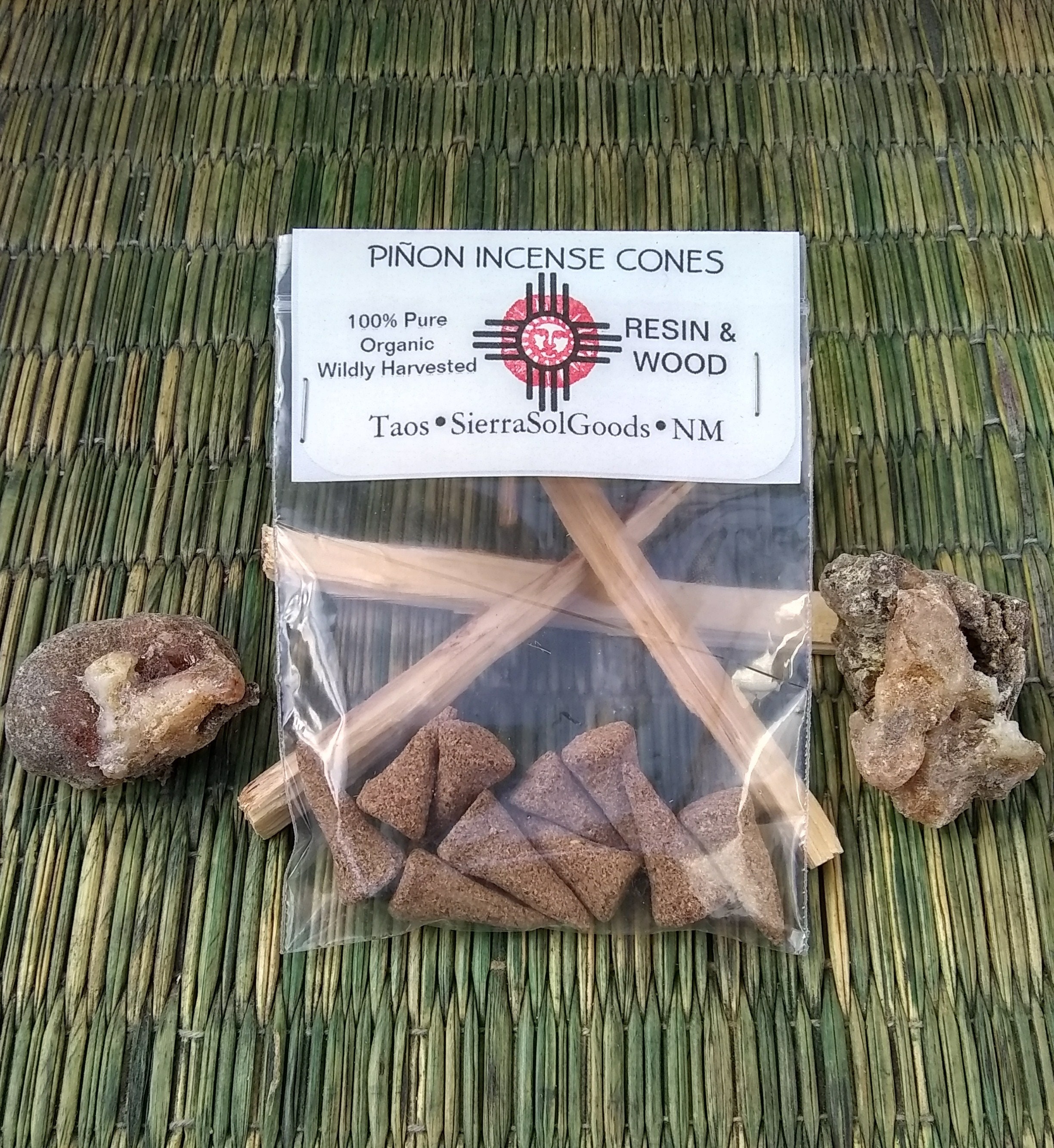 Piñon Incense ConesPiñon ResinPiñon WoodHerbal RootHand Etsy