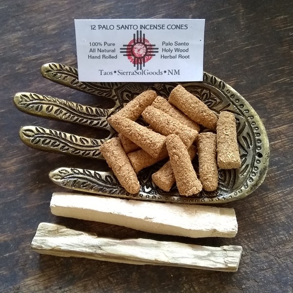 Palo Santo-Incense Cones-Holy Wood-Hand Rolled-Taos NM